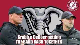 Alabama, Ryan Grubb & Kalen Deboer getting the WINNING BAND back together?