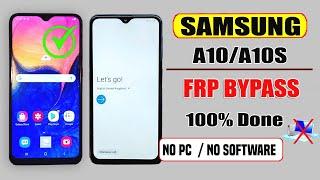 Frp Bypass Samsung A10 /A10S (Without PC) Latest Security 2025  Google Account Bypass ️ Frp Unlock