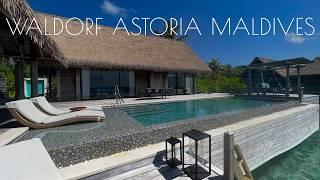 WALDORF ASTORIA MALDIVES ITHAAFUSHI | The Ultimate Luxury Resort | Full Tour in 4K