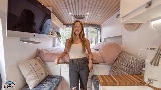 Solo Female Vanlife - Full Time Remote Work W/ Clever Office Space
