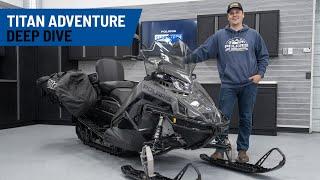 650 TITAN Adventure 155 - Sled Tech EP. 16 - Polaris Snowmobiles