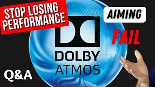 DOLBY ATMOS Do I have to AIM THEM?  What do I lose or gain by aiming Atmos.  Home Theater Gurus.