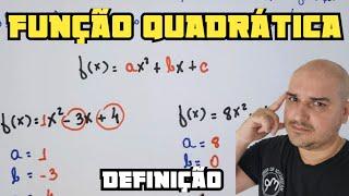 Aula 01 - Função do Segundo Grau (Função Quadrática): Definição da Função Quadrática