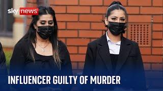 TikTok influencer Mahek Bukhari found guilty of murdering her mother's lover and friend