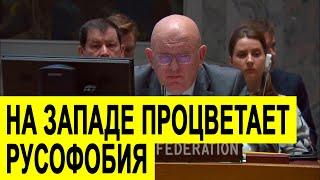 Василий Небензя ОСАДИЛ западных колег на Совете безопасности ООН