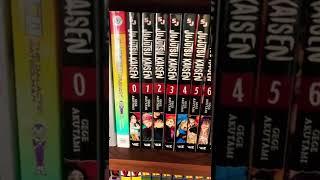 All of Jujutsu Kaisen volume spines! (As of May 2022) #jjk #jujutsukaisen #manga #shorts