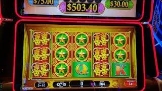 247X My bet playing DRAGON'S LAW FORTUNE POTS slot machine, 2 pots game .