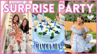 THROWING MY FRIENDS A SURPRISE PARTY!!! (mamma mia theme)