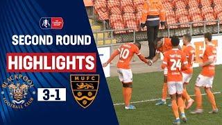 Two Delfouneso Goals See Tangerines Through | Blackpool 3-1 Maidstone United | Emirates FA Cup 19/20