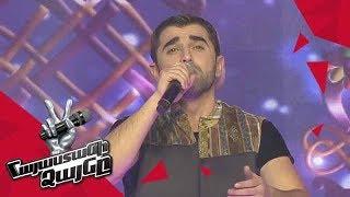 Tigran Karapetyan sings ‘Ղարաբաղի հորովել՛ - Gala Concert – The Voice of Armenia – Season 4