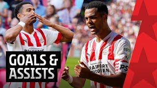 CODY GAKPO - ALL GOALS  & ASSISTS  for PSV! 
