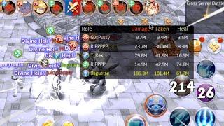 Top rank 1 Frostweaver ruins duel crazy 180m damage - Laplace M / ToW