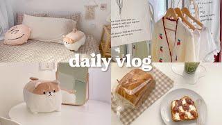 vlog  grocery shopping, strawberry jam toast, cute accessories haul, dentist appointment 
