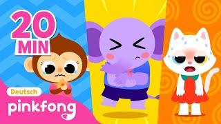 Ganze Folge von Pinkfong Sicherheitslieder | Baby Shark Deutsch | Pinkfong, Baby Hai! Kinderlieder