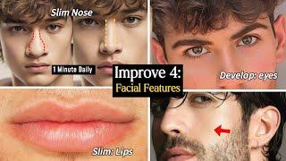 4 Facial Features That Make You More Attractive. How To Develop Facial Features.