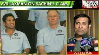 V.V.S. Laxman talks about Greg Chappell, and Sachin's upcoming autobiography