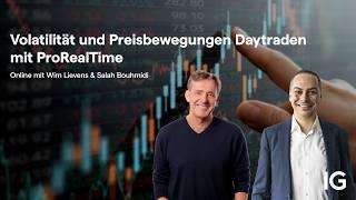 Webinar | Wim Lievens & Salah Bouhmidi | Volatilität und Preisbewegungen Daytraden mit ProRealTime