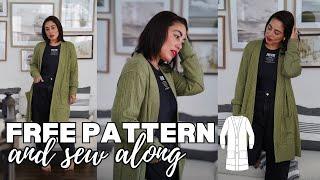 Free Pattern & Sew Along! Let's Make a Cardigan