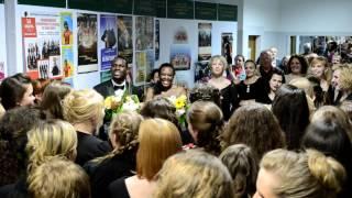 Porgy and Bess backstage spiritual perfomed by Belarusian State Academy of Music choir