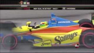 All of Mike Conway's Indycar Wins