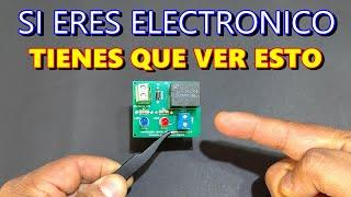  TIENES QUE VER ESTO   LA MAS SIMPLE ELECTRONICA DE PROTECCION PARA TU TALLER y LABORATORIO