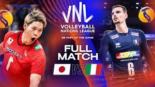 JPN  vs. ITA  - Full Match | Men's VNL 2023