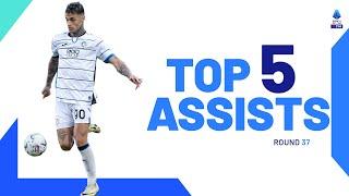 Scamacca sends De Ketelaere through on goal | Top Assists | Round 37 | Serie A 2023/24