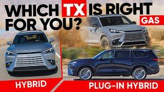 2024 Lexus TX: All 3 Trims Compared! | MotorTrend