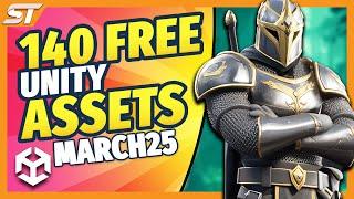 140 FREE Unity Assets (March 2025 - Asset Store)