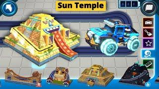 Racecraft Build and Race - Rumble Car Unlocked New Track Piece The Sun Temple