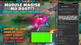 Module Magisk Update!! Fix Lag All Game By 1 File Only! Fast Render, Low Grapich, Support All Device