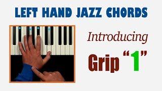 Left hand chords: "minor 7" and "suspended" chord progressions