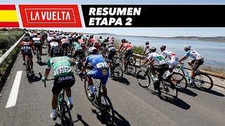 Resumen - Etapa 2 - La Vuelta 2017