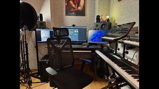 ჩემი სტუდიის მიმოხილვა 2025 !!! Home Studio Tour 2025