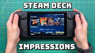 Steam Deck Impressions: Size, Weight, and Controls Deep Dive