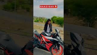 BAZIGAR  GIRLS KTM STATUS || rc 200 sound || rc 390 top speed  || #ktmrc200 || #ktm || #shorts