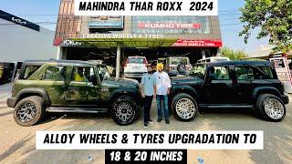 UPGRADATION | ALLOY WHEELS & TYRES | MAHINDRA THAR ROXX | 18" 20" 22" | CREATIVEWHEELS, ASR, PUNJAB