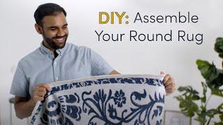 How To Assemble Your Round Rug | Ruggable