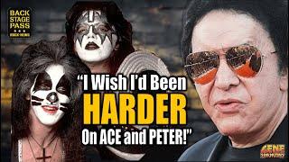 SHOCKING REVELATIONS! Gene Simmons Regrets Not Being "HARDER" on ACE & PETER ️