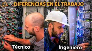 Diferencia entre Técnico de redes de sistemas Vs Ingeniero de Telecomunicaciones