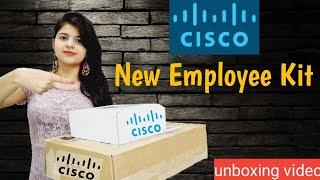 Unboxing the Cisco new employee kit 2021 | Work from home edition
