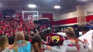 Fort Walton Beach winter pep rally alma mater - Trey LaNasa