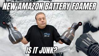 NEW Amazon Battery Foam Sprayer | Is It Junk? | Review & Testing