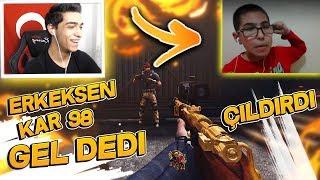 ERKEKSEN KAR-98 GEL DEDİ YENİLİNCE SİNİRDEN ÇILDIRDI !!-ZULA