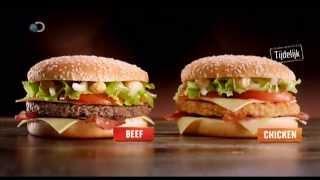 McDonald's Big Tasty kip met bacon