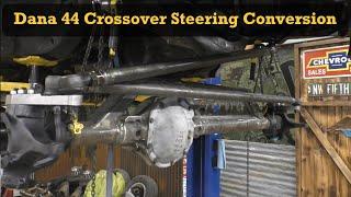 E8: Dana 44 High Steer Install on Project 4x4 Pontiac Safari Wagon Overlanding Project