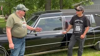 Henderson Classic Car Roll-In, 1970 Cadillac Hearse