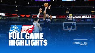 FULL GAME HIGHLIGHTS: MAGIC VS. BULLS | 10.30.24