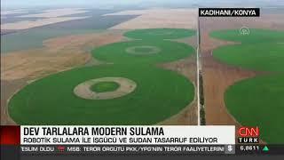 Dairesel tarlalarımız - TİGEM Altınova Tarım İşletmesi/Konya - CNN Türk