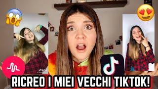 RICREO I MIEI VECCHI TIKTOK! *imbarazzante* 